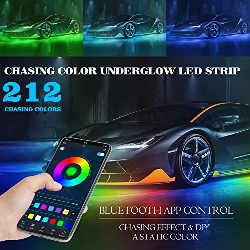 Car Underglow Lights Chasing Color (6PCS)