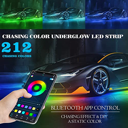 Car Underglow Lights Chasing Color (6PCS)