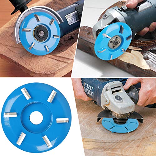 Wood Turbo Carving Disc (6 teeth,Curve 90mm)