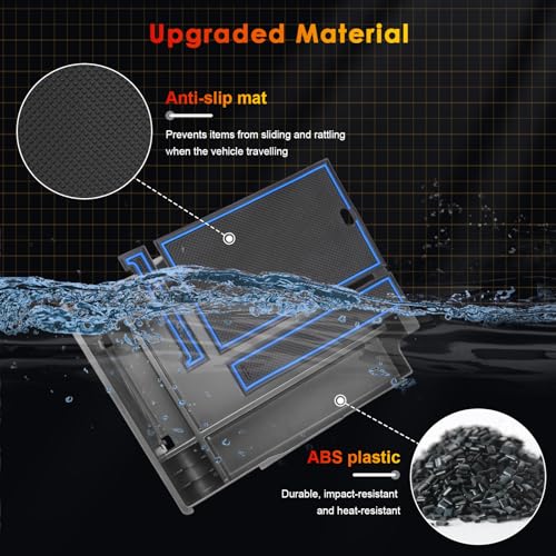 for 2024 Hyundai Palisade Center Console Organizer Tray for 2023