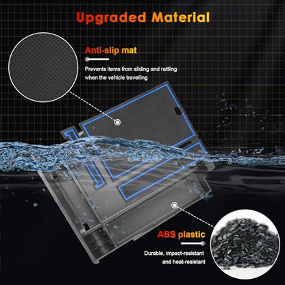 for 2024 Hyundai Palisade Center Console Organizer Tray for 2023