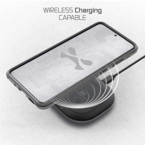 Exec Galaxy S20 Wallet Case Card Holder with Built (Galaxy S20 / Black)