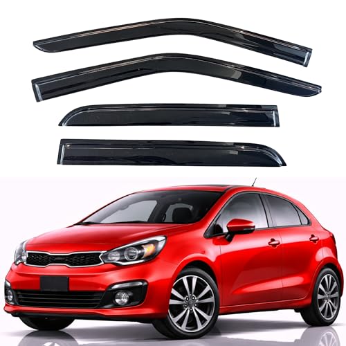 Rain Guards Fit for 2012 (2012-2017 Rio Hatchback)