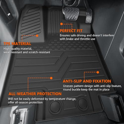 Floor Mats Cargo Mat Compatible with 2022