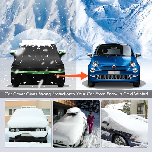 Car Cover for 2007 (for 210D 2007-2023 Fiat 500/500C)