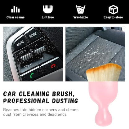 Car Detailing Brush (Pink / 1 PC)