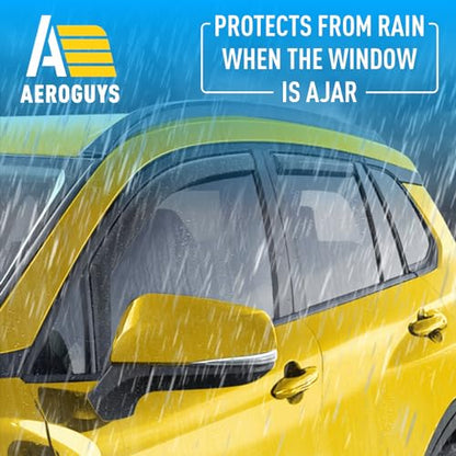 Extra Durable Window Deflectors in (For Toyota Corolla Cross 22-26)