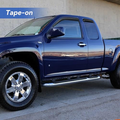 Window Visors Rain Guards for 2004 (2004-2012 Colorado/Canyon Extended Cab)