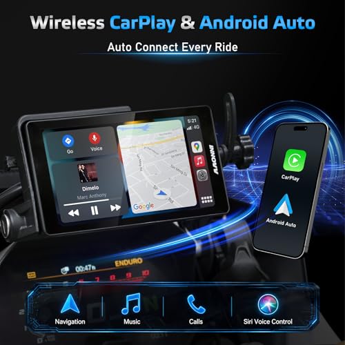 N2 for BMW Motorcycle Wireless CarPlay & Android Auto