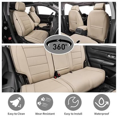 Custom Seat Covers for KIA Sportage 2011 (Beige / 2012-2016 Sportage EX/LX/SX)