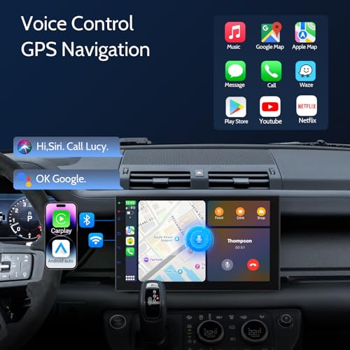 Double Din Car Stereo Radio with 7 inch HD Touchscreen (32GB (No Camera))