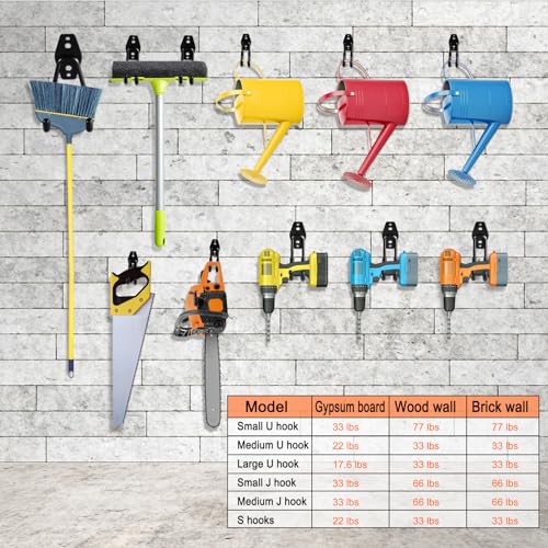 26 Pack Garage Hooks Heavy Duty (26 Pack Orange)