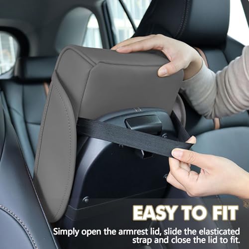 Car Center Console Cover (Gray)