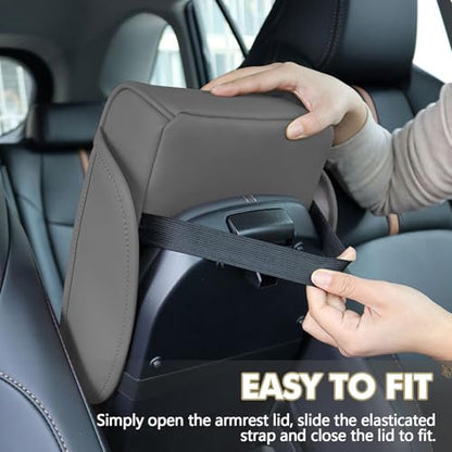 Car Center Console Cover (Gray)