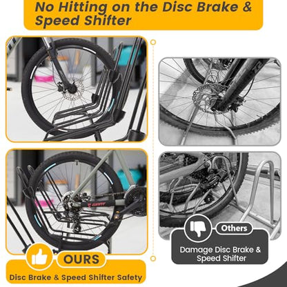 Floor Bike Rack for 5 Bikes (5 Bike Rack)