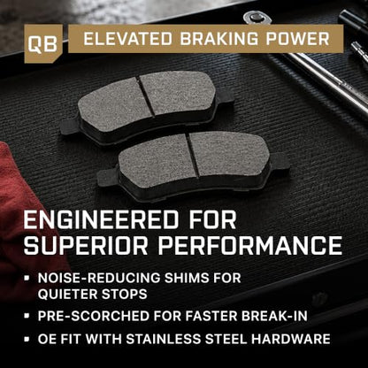 Premium Rear Brake Pads for 17 (BP2042-C)