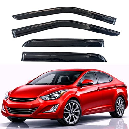 Rain Guards Fit for 2011 (2011-2016 Elantra Sedan)