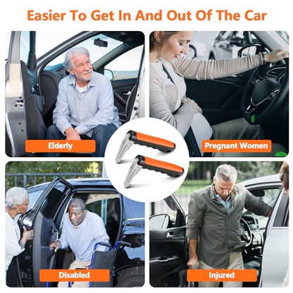 Car Door Handle for Elderly (Orange)