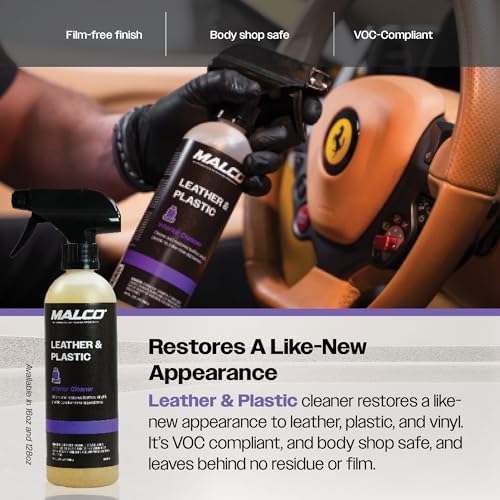Leather & Plastic Cleaner for Automotive Interior Surfaces (128 Fl Oz (Pack of 1))