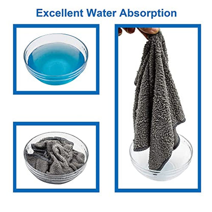 Microfiber Cleaning Cloth (50pk / 3 Colors Assorted)
