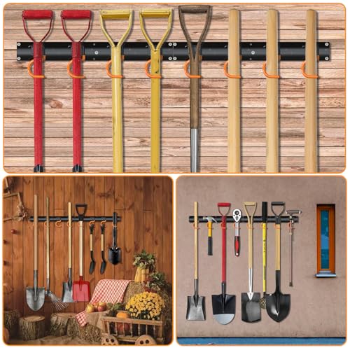 24×16" All Metal Garden Tool Organizer (24×16 Inch)
