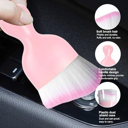 Car Detailing Brush (Pink/Pink / 1 PC)