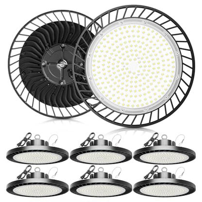 350W UFO LED High Bay Light 52500LM 5000K High Bay LED Shop Lights