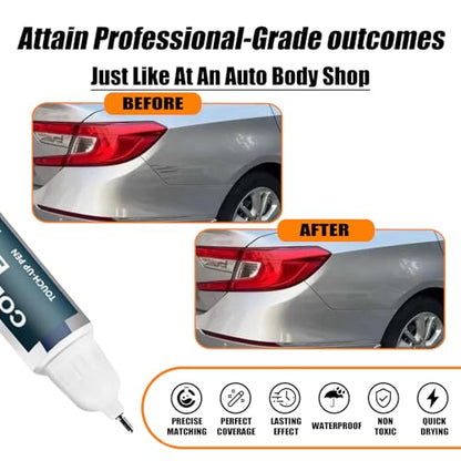 Car Touch Up Paint (Lunar Silver Metallic(NH-830M) for Accord/Civic/CR-V/Fit/HR-V/Insight/Odyssey-models/Passport/Pilot/Ridgeline)