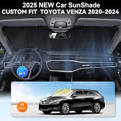 Windshield Sunshade for 2021 (Fit Venza 21-25)