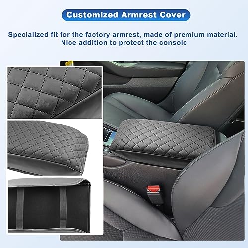 2023 2026 Accord Center Console Cover (Black Thick Pad for 2023-2026 Accord)