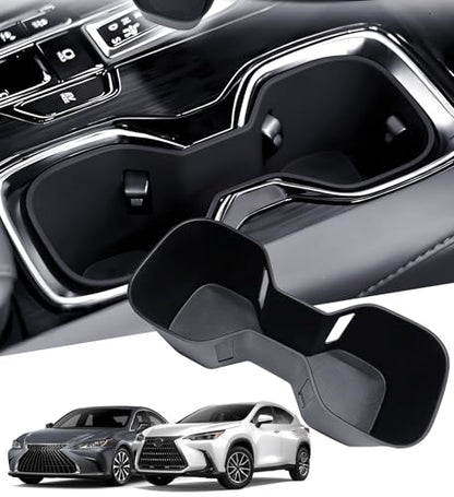 Cup Holder Inserts for Lexus ES 2025 2024 2023 & Lexus NX 2026 2025 2024 2023 2022 (Cup Holder for 23-25 ES & 22-26 NX)