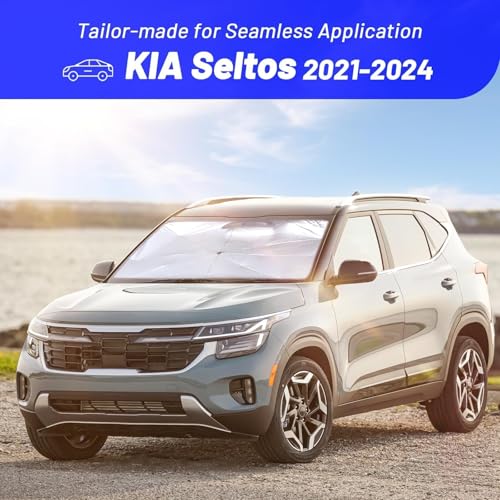Windshield Sun Shade Umbrella for KIA Seltos 2021 (for Seltos 2021-2024)