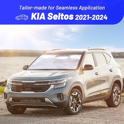 Windshield Sun Shade Umbrella for KIA Seltos 2021 (for Seltos 2021-2024)
