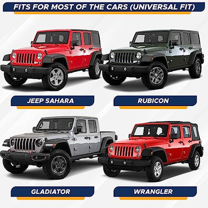 Accordion Windshield Sun Shade for Jeep Wrangler (For Jeep Wrangler)