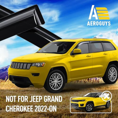 Extra Durable Window Deflectors Tape (For Jeep Grand Cherokee 11-21)