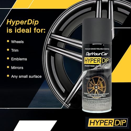 HyperDip Peelable Car Paint (11 Ounce (Pack of 2) / Anthracite Grey)