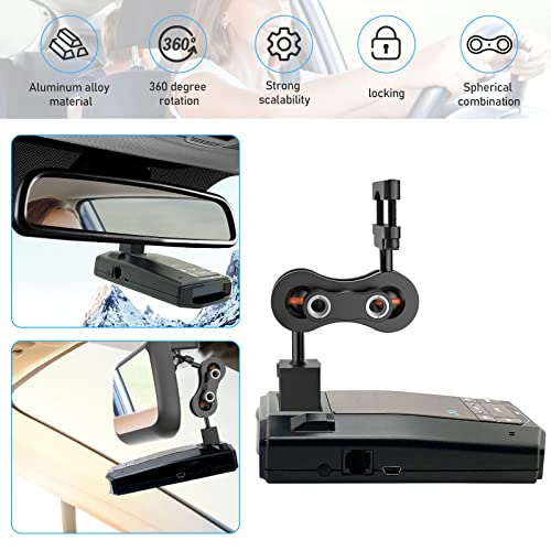 Radar Detector Mount (For radar model with Magnetic base connection)