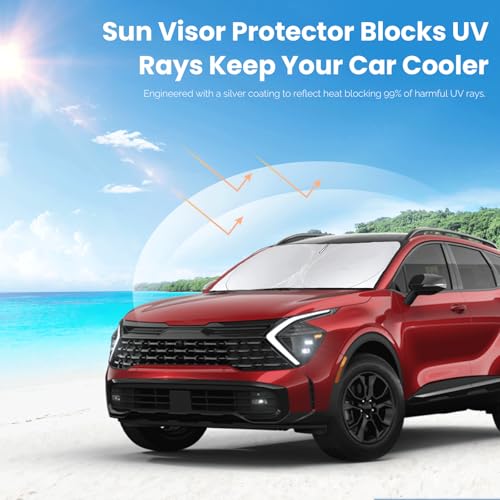 Windshield Sunshade for 2022 (Fit Sportage 2022-2025)