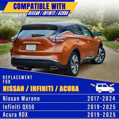 3 Wipers Fits Nissan Murano 2017 (26"+18"+12")