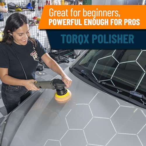 TORQX Random Orbital Polisher Kit (9 ITEM KIT)