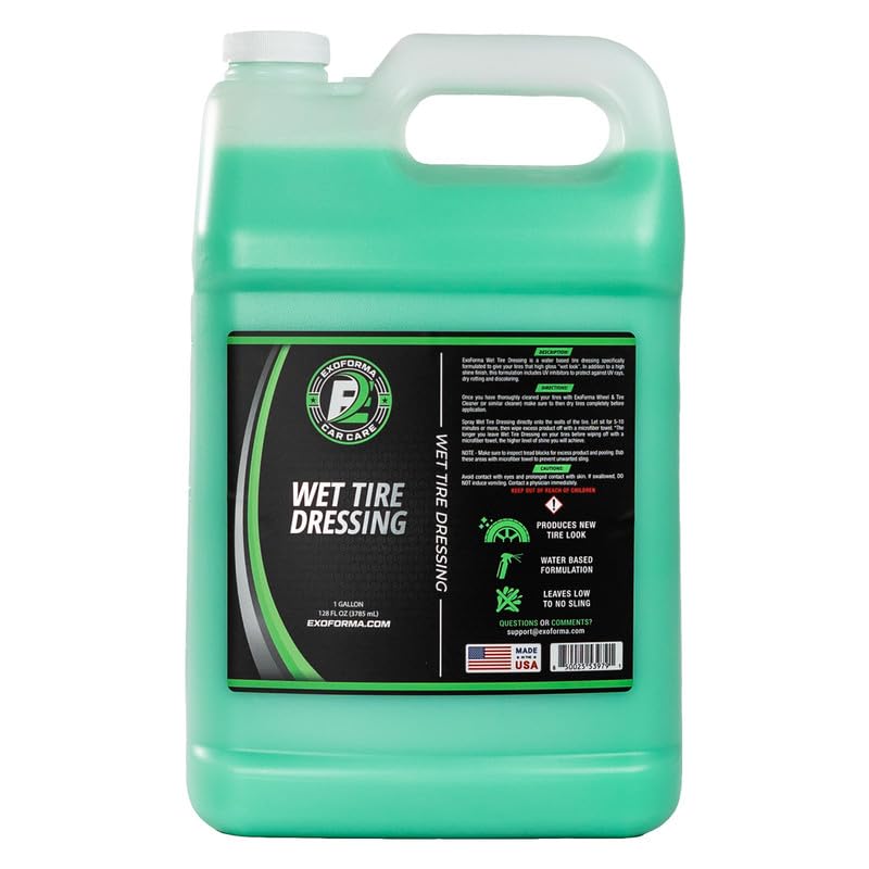 Wet Tire Dressing Spray (128 Fl Oz (Pack of 1))