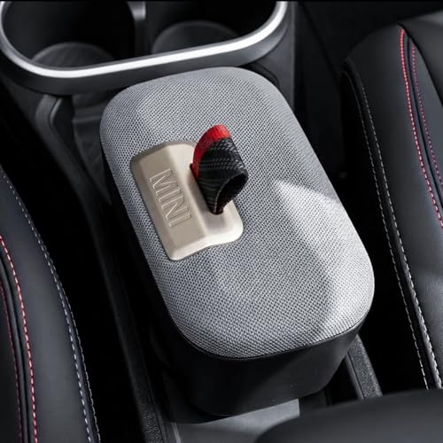 for Mini Cooper Center Console Organizer 2025 2026 Mini Cooper [F65 F66 Gas Version Only] Accessories Armrest Tray Middle Storage Box Insert Container Durable ABS Plastic (for 2025 2026 Mini Cooper)