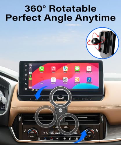 Car Phone Holder for Nissan Rogue 2024 2025 2026 12.3“ Screen Accessories (fit for Rogue 2024 2025 2026)