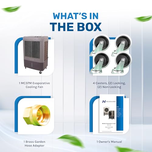 MC37M 3100CFM Evaporative Cooler (3,100 CFM)