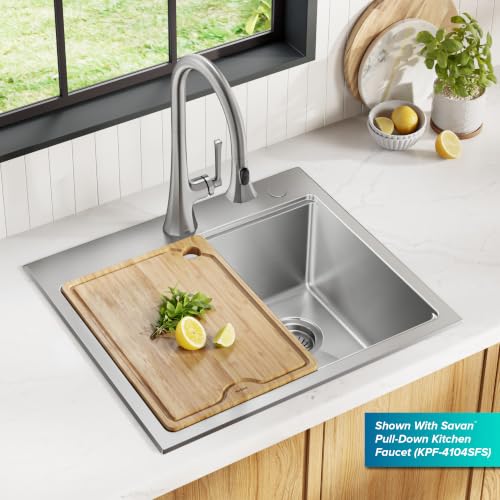 Fairlane 25 in Drop In (25 Inch / Single Bowl Workstation — Drop In)