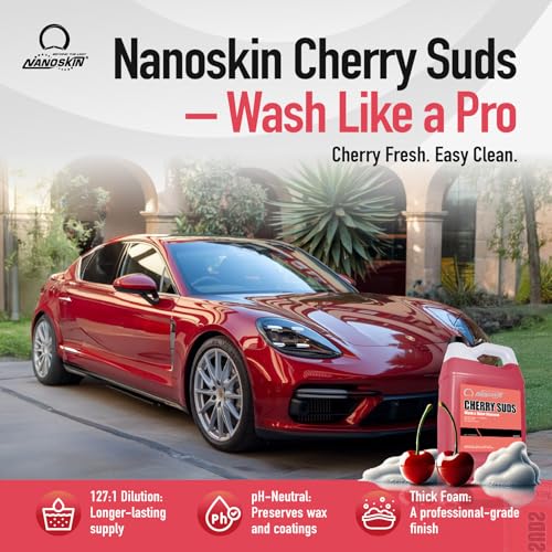 CHERRY SUDS Car Wash Shampoo for Foaming (3840 Fl Oz (Pack of 1))