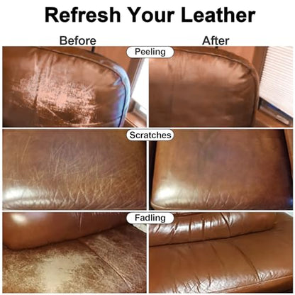 Leather Recoloring Balm (Medium Brown)