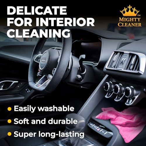 Shammy Cloth for Car Drying (Pink)