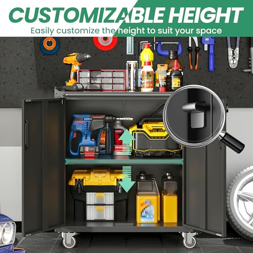Garage Cabinet System (Black / 6 Pcs-StyleB)