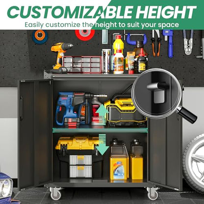 Garage Cabinet System (Black / 6 Pcs-StyleB)